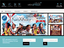 Tablet Screenshot of monipass.com